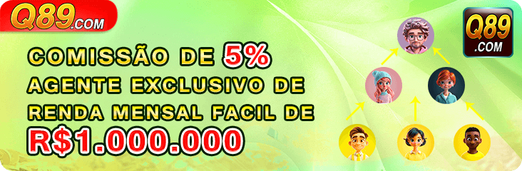 COMISSAO DE 5% AGENTE EXCLUSIVO DE RENDA MENSAL FACIL DE R$1.000.000