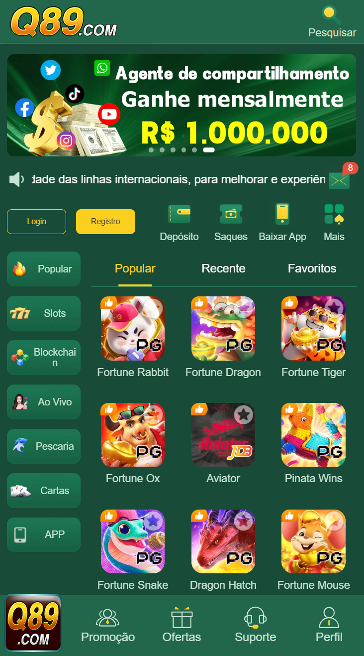 q89.com Plataforma Líder Jogos Online Apostas Esportivas Brasil